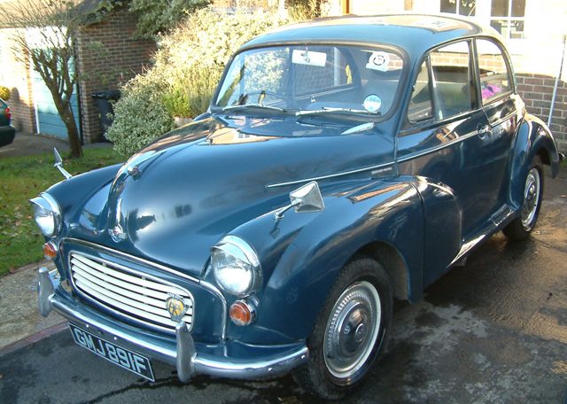 Country Classic Cars - Surrey - West Sussex - Restoration Project - Morris Minor 1000